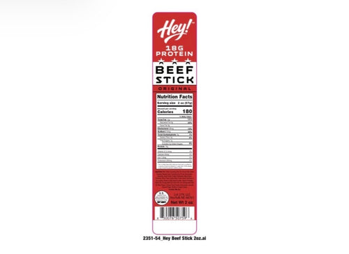 Hey! Original Beef Sticks (1 Box of 15 Sticks)